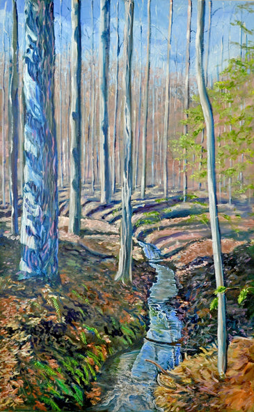 Henrietta Beightol Title: Forest Stream