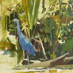 Hal Tench Title: Sketch of a Blue Heron