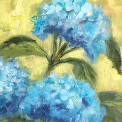 Andrea Amacker Title: Blue Hydrangeas