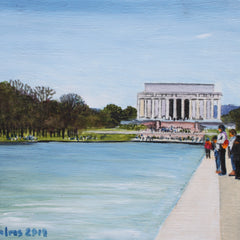 Clinton Helms  Title: Lincoln Memorial on the Mall