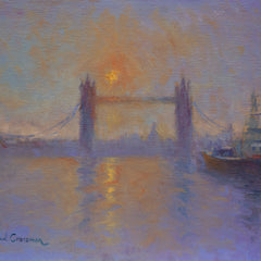 David Cressman Title: Tower Bridge Sun #004