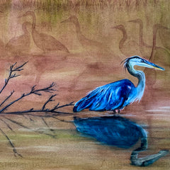 Don Whitson Title: Hedge of Herons