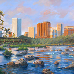 Guy Crittenden Title: Richmond Skyline and James River