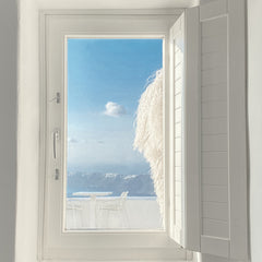 Wendy Humble Title: Imerovigli Greece, Room with a View