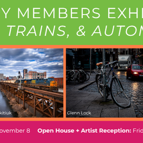 September 2026 Gallery Members Exhibition: Planes, Trains & Automobiles
