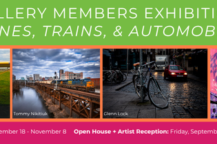 September 2026 Gallery Members Exhibition: Planes, Trains & Automobiles