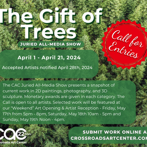 The Gift of Trees - Call For Entries May All Media Show