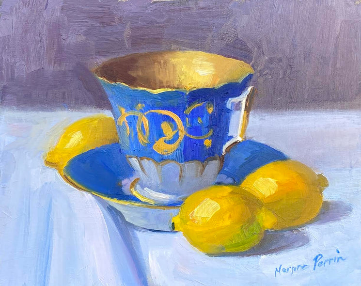 Marjorie Perrin Title: Russian Tea Cup (Unframed)
