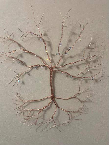 Gail Perry #8 Hanging Twisted Wire Tree