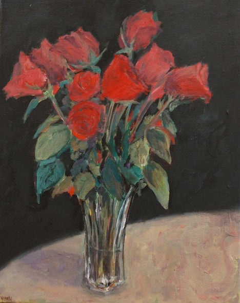 Rosemary Duda Title: Bouquet of Red Roses