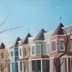 Emma Knight Title: 1100 Block of West Ave, Early Spring