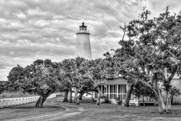 Richard Upton title: Ocracoke Island Lighthouse