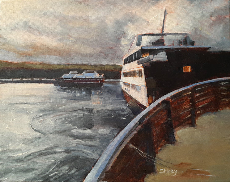 Lois Shipley Title: Ferry to Culebra