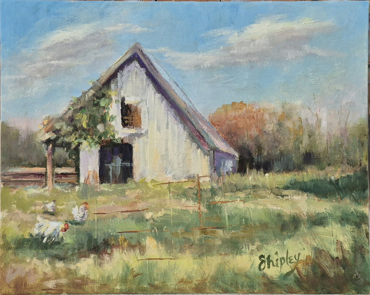 Lois Shipley Title: Morning at Tuckahoe Plantation