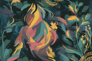 Addie Mendelson Title: Butterfly Garden