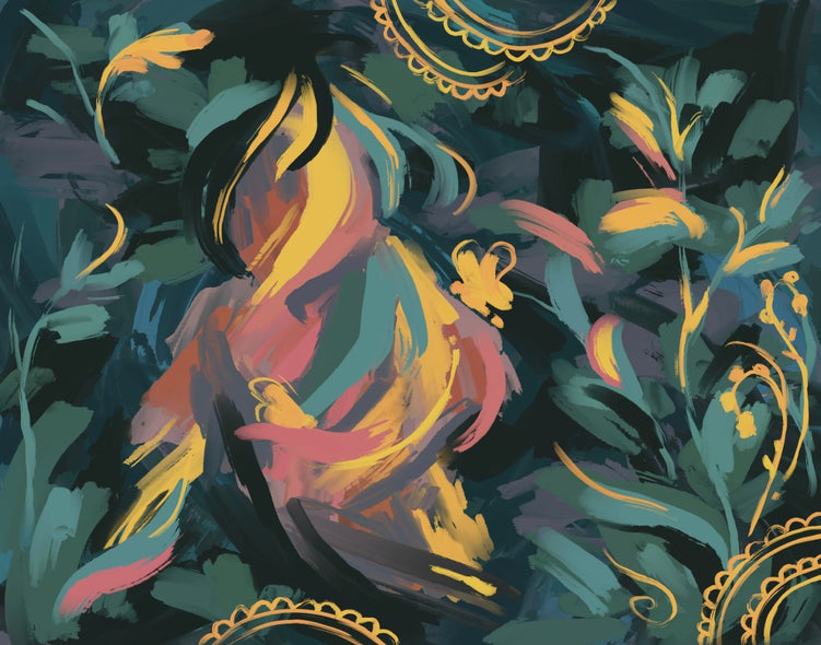 Addie Mendelson Title: Butterfly Garden