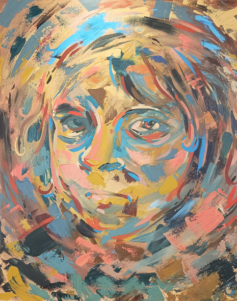 Addie Mendelson Title: Muse in Blue