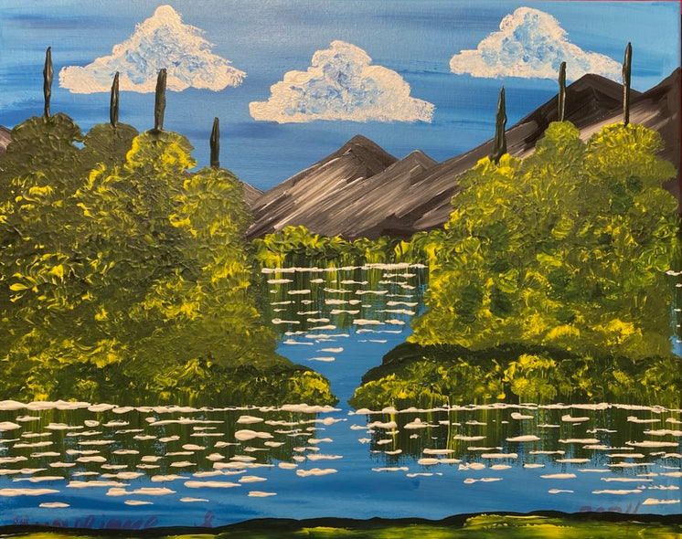 Stapleton, Angelique Title: Mountain View Lakeside