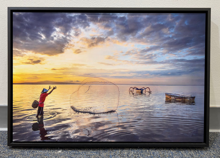 Ann Fulcher Title: Fishing at Dawn