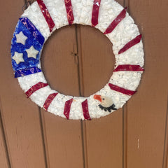 Gail Perry #475 Title: Flag Wreath