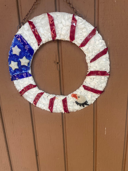 Gail Perry #475 Title: Flag Wreath