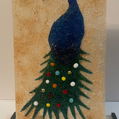 Gail Perry #91 Title: Mr. Peacock Stands Tall