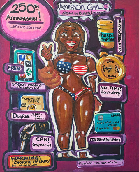 Artz, Hippo title: "American" Girl