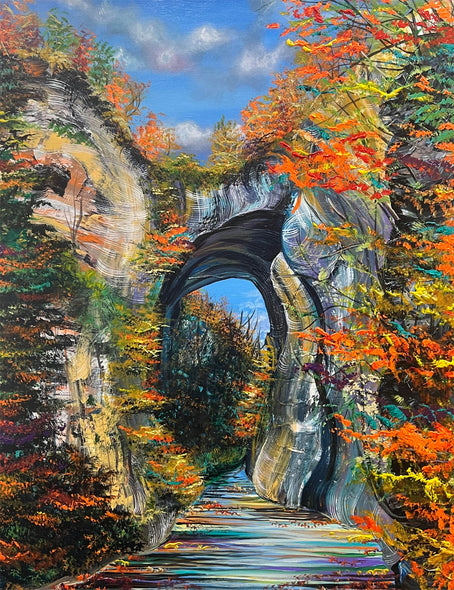 Nancy Jacey Title: Autumn @ Natural Bridge