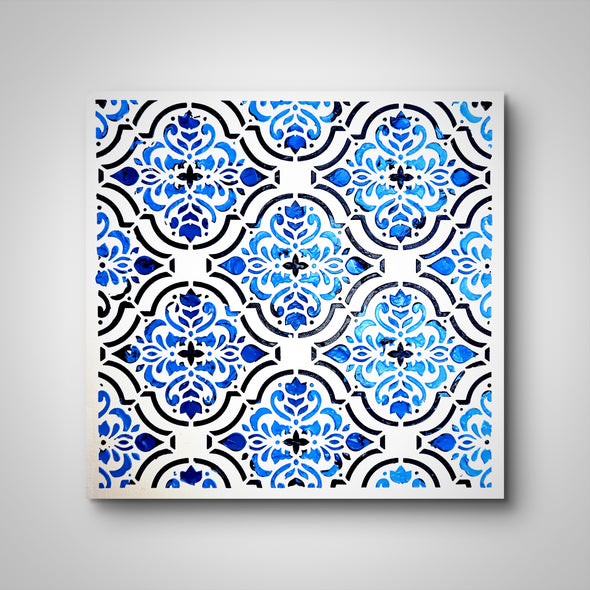 Syeda Mleeha Shah Title: Azure Lattice