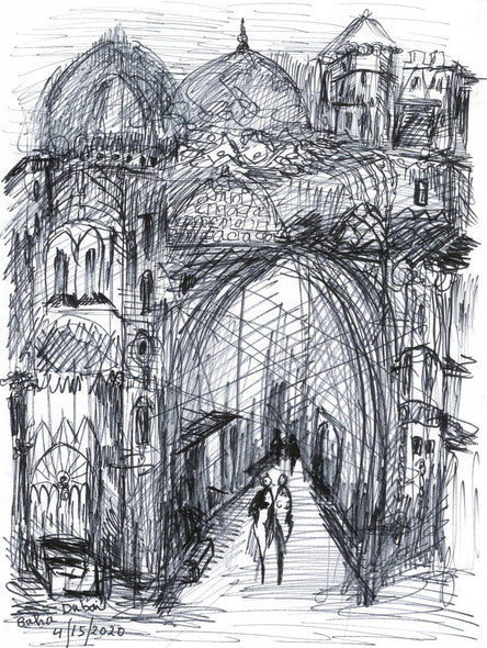 Baha Omary Kikhia Title: Old City III