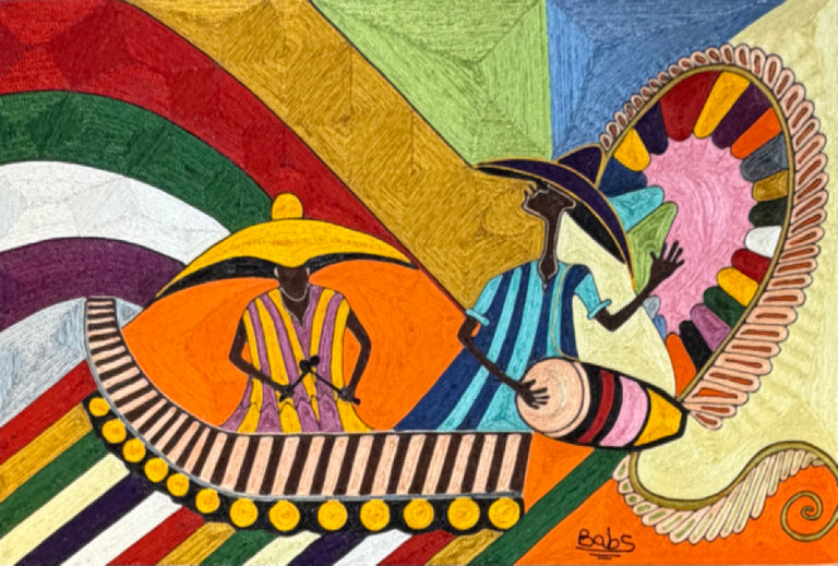 Babs Mohammed Title: Playing Xylophone