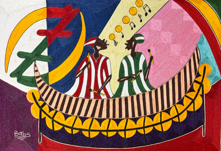Babs Mohammed Title: Playing Xylophone and Singing