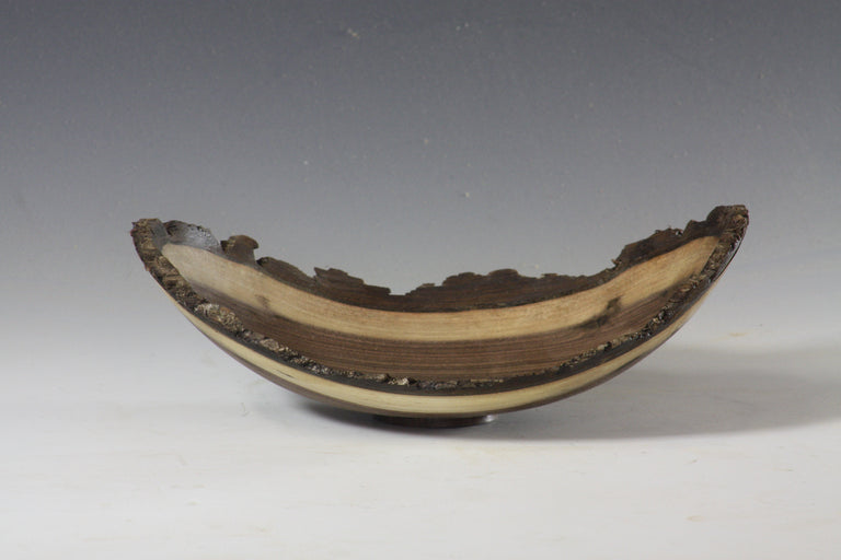Barbara Dill Title: Natural Edge Walnut Bowl 2