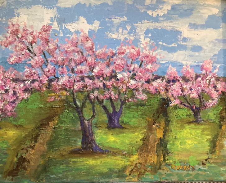 Barbara Trovillo Title: Peaches in Bloom