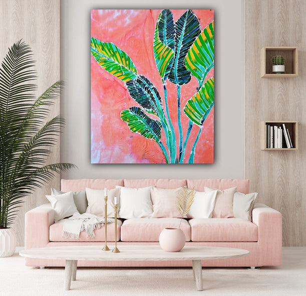 Barbour, Blair Title: Banana Leaves