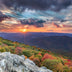Barkley, Anne Title: "Raven's Roost Autumn Sunset," Blue Ridge Mountains, Virginia
