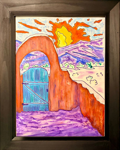 Barnett, Don Title: Adobe Mountain Morning