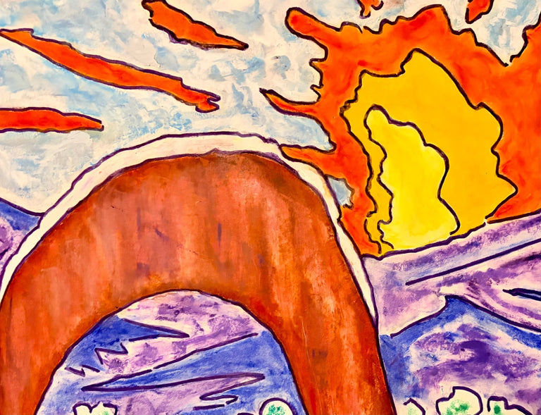 Barnett, Don Title: Adobe Mountain Morning