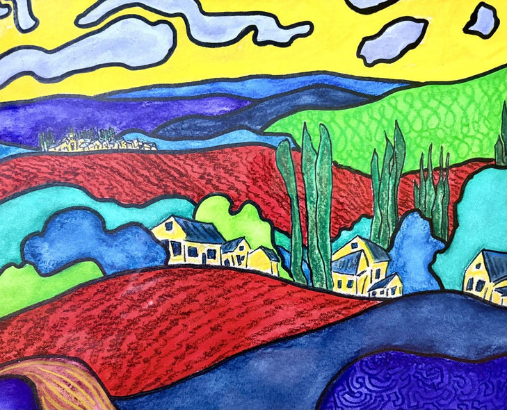 Barnett, Don  Title: Cornucopia of Colors--French Countryside III