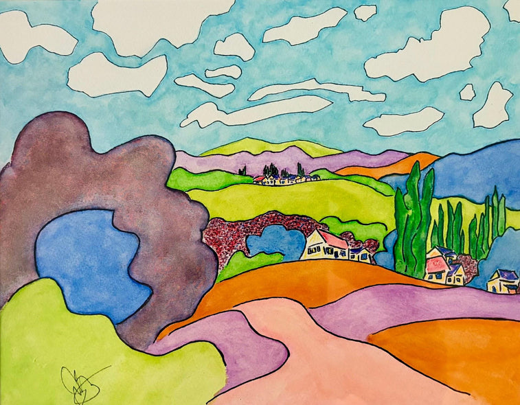 Barnett, Don  Title: Cornucopia of Colors--French Countryside I
