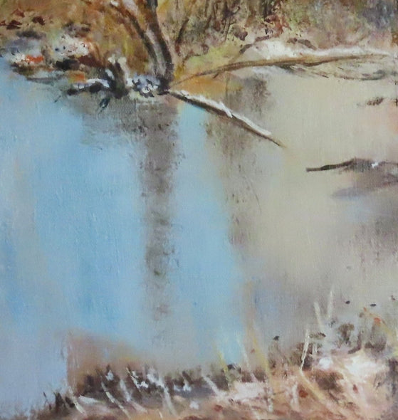 Baron, Carol Title: A Little Bit of Winter at Tuckahoe Creek