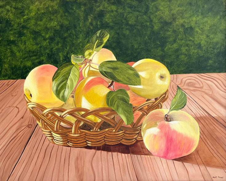 Marti Reed Title: Basket of Apples