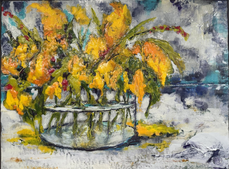 Bennett, Joan  title: A Bowl of Yellow