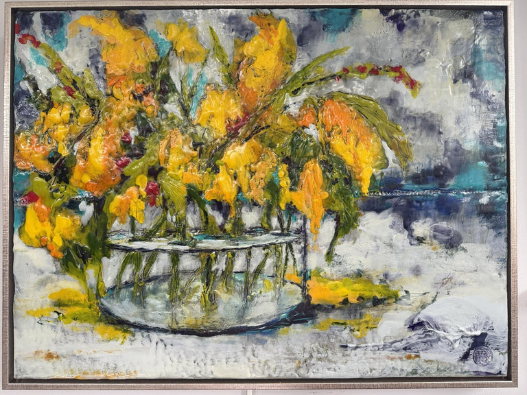 Bennett, Joan  title: A Bowl of Yellow