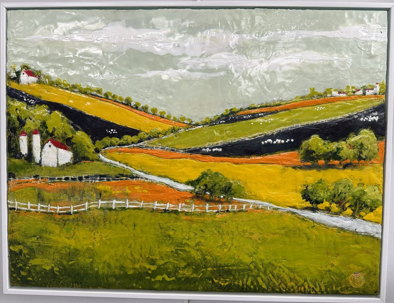 Bennett, Joan  title: Two Silos