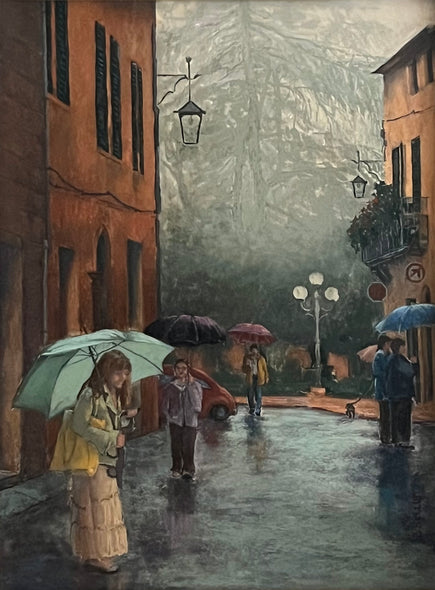Betsy Kellum Title: Rainy Day in Montalcino