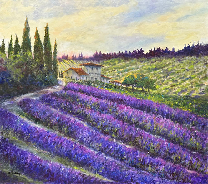 Bev Perdue Title: Lavender Fields
