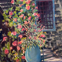 Bev Perdue Title: Tuscan Steps