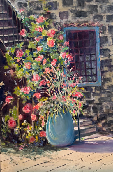 Bev Perdue Title: Tuscan Steps