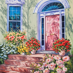 Beverley Jane Title: Flower Pots and Roses
